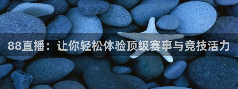 88直播：让你轻松体验顶级赛事与竞技活力