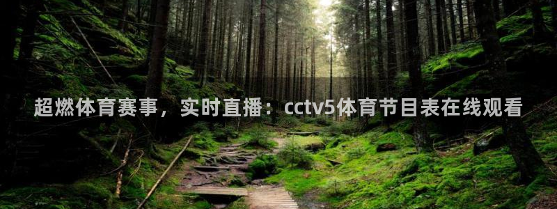 超燃体育赛事，实时直播：cctv5体育节目表在线观看